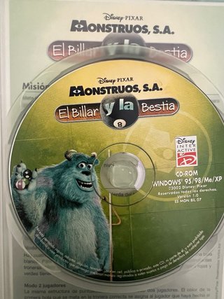 Pack2 Juegos PC Disney Monstruos S.A. RetroVintage