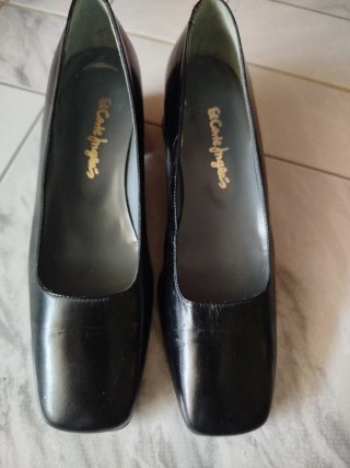 Zapatos de tacón negros para señora