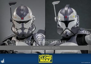 Hot Toys Star Wars Comandante Wolffe
