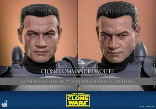 Hot Toys Star Wars Comandante Wolffe