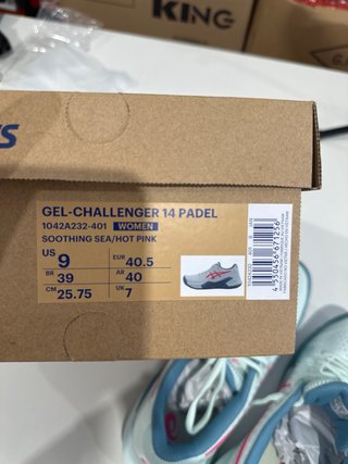 Scarpe da Padel ASICS Donna Tg 40.5