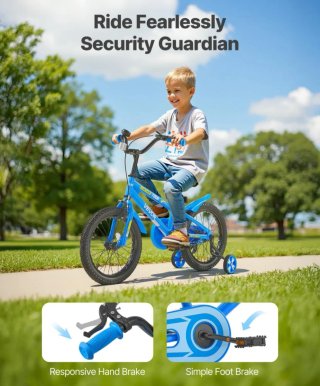 VEVOR Bicicleta Infantil de estilo BMX