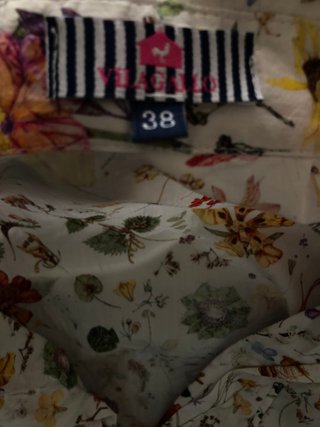 Camisa Vilagallo Estampada Flores