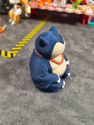 Figura Snorlax Buda Decorativa