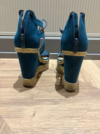 Sandalias Ange Thompson Azul Talla 38