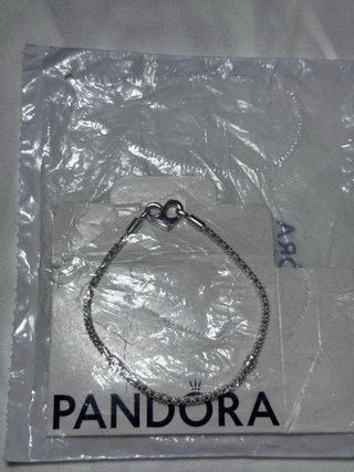 Pulsera Pandora Corazón Plata