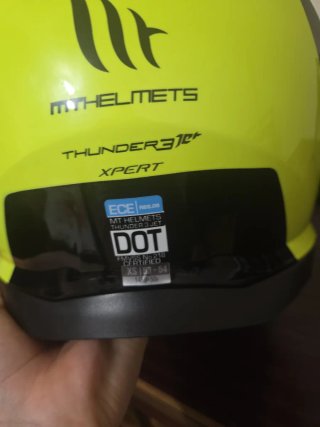 Casco Moto MT Helmets Talla XS