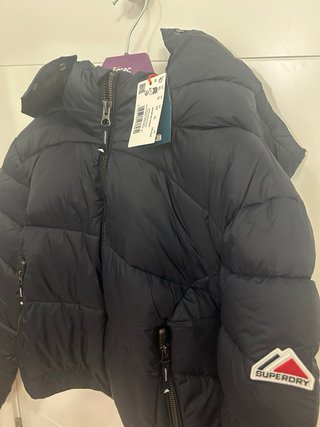 Chaqueta Superdry ETIQUETA azul marino