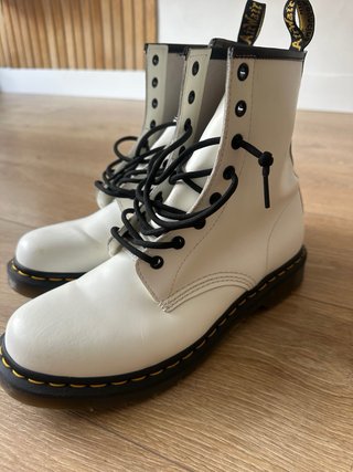 Botas Dr. Martens Blancas Talla 43