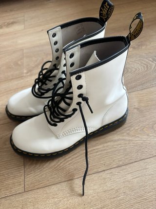 Botas Dr. Martens Blancas Talla 43
