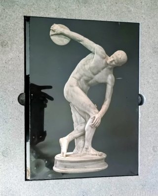 Escultura Discóbolo