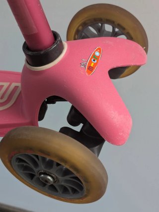 Patinete infantil Micro rosa