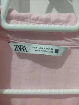 Camisa corta Zara Talla S