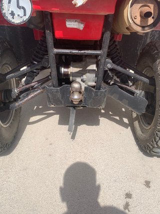 Yamaha Grizzly 660 Quad Rojo