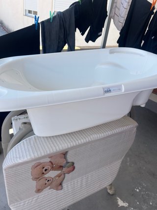 Bañera cambiador plegable para bebé