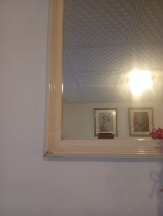 Espejo decorativo madera y cristal