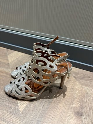 Sandalias fiesta tacón Marypaz mujer talla 38