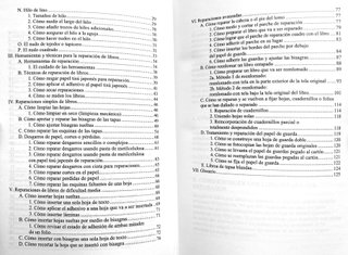 MANUAL PRÁCTICO PARA REPARAR Y RESTAURAR LIBROS