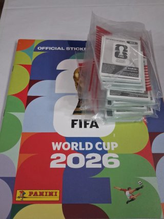 Album + 100 Cromos diferentes Mundial FIFA 2026