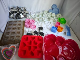 Moldes para galletas y plastilina