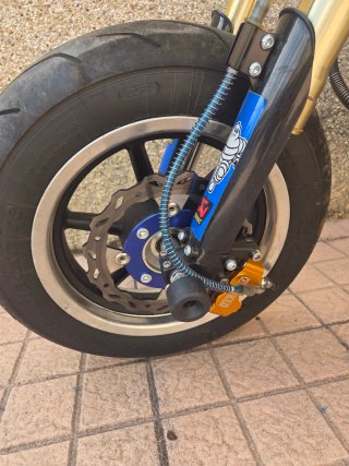 Pit Bike IMR 155 Supermotard Azul/Blanco