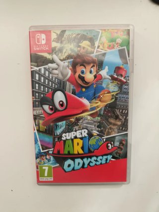 Caja vacía Super Mario Odyssey Nintendo Switch