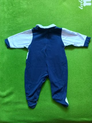 Tutina blu per neonato 0 - 3 mesi, marca Irge Baby