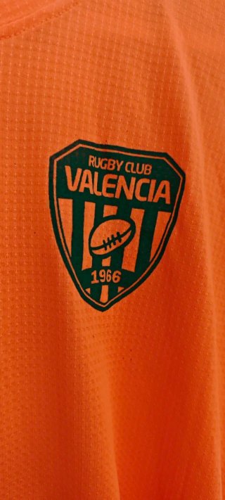Camiseta técnica Luanvi Naranja Rugby Valencia XL