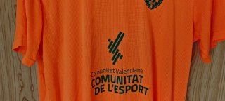 Camiseta técnica Luanvi Naranja Rugby Valencia XL