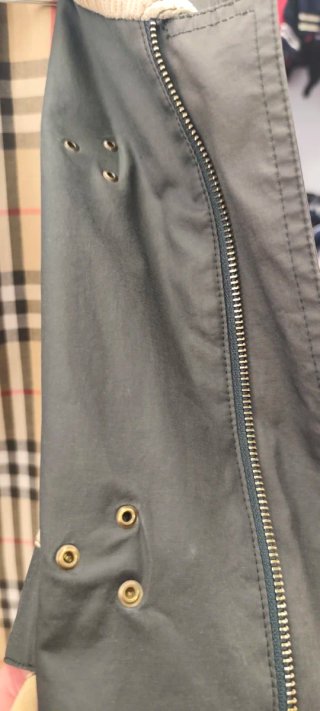 Cappotto Blueberrys verde oliva