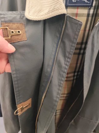 Cappotto Blueberrys verde oliva