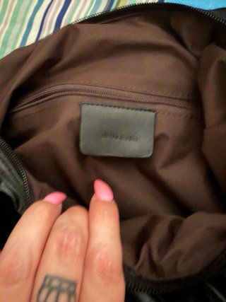 Borsa Pierre Cardin nera con lucchetto