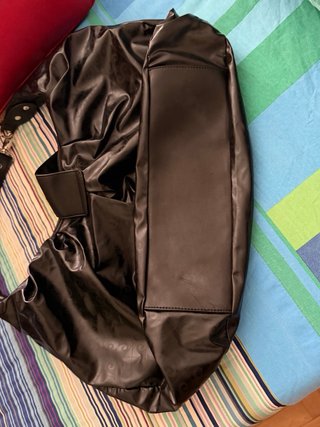 Borsa Pierre Cardin nera con lucchetto