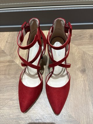 Zapatos de tacón rojos Catwalk