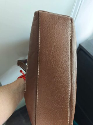 Bolso de piel El Caballo marrón