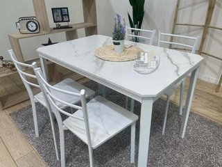 Mesa Comedor 110x70cm con Sillas