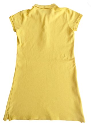Vestido Polo Ralph Lauren Amarillo 00s Original S