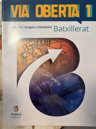 Valencià, llengua i literatura, batxillerat, 1