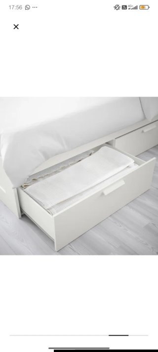 Cama Brimnes Ikea con almacenaje