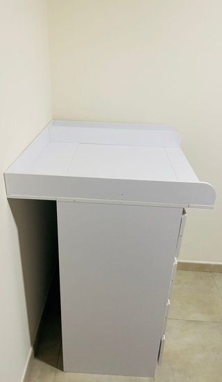 Cómoda cambiador bebé WOLTU 4 cajones