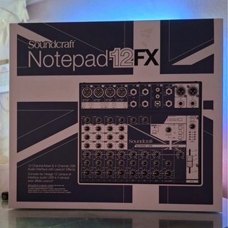 Mixer Soundcraft Notepad-12FX USB