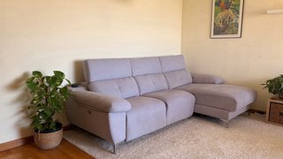 Sofá Chaise Longue Relax Eléctrico Amplio