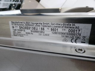 Lavavajillas Siemens Acero Inoxidable