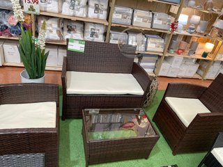 Conjunto Terraza de Cuatro Piezas