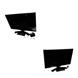 Televisión LG Negra