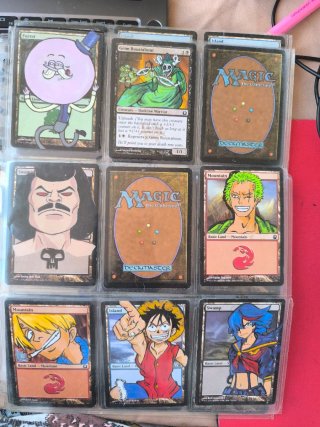 Cartas Magic Alteradas Pintadas a Mano