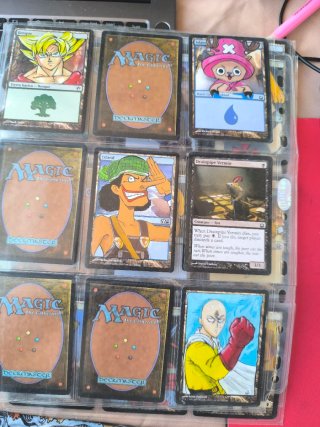 Cartas Magic Alteradas Pintadas a Mano