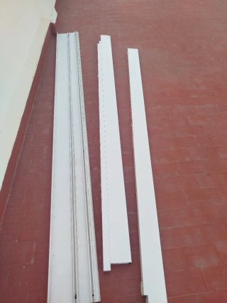 Toldo Beige con Ventanas y entrada Transparentes
