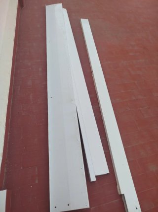 Toldo Beige con Ventanas y entrada Transparentes