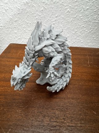 Dragón 3D Impreso 10cm